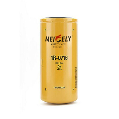 Venda a quente 1R0716 Peças sobressalentes Filtros de óleo para Excavator 1R-0716