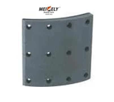 qualidade  4654 Truck Spare Parts Brake Lining For   ISO9001 Fábrica