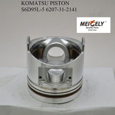 6207-31-2141 Comatsu Motor Diesel Peça sobressalente pistão S6D95L-5