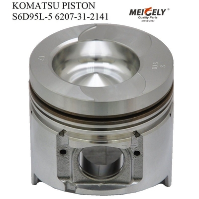 6207-31-2141 Comatsu Motor Diesel Peça sobressalente pistão S6D95L-5