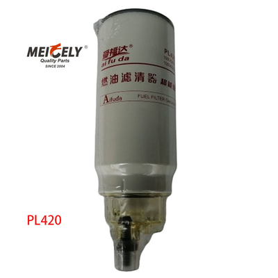 Filtros de combustível de alta qualidade PL420 para caminhão HOWO FAW Jiefang