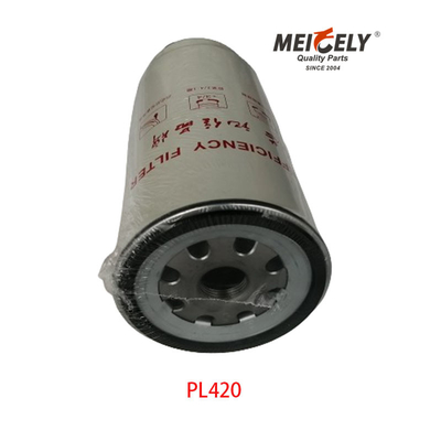 Filtros de combustível de alta qualidade PL420 para caminhão HOWO FAW Jiefang