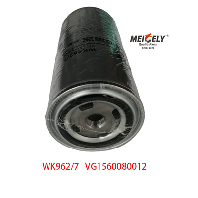 Stock WK962/7 Peças sobressalentes de camião Filtro de combustível para SINOTRUK HOWO