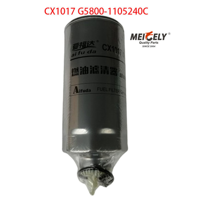 Filtro de combustível para motor CX1017 G5800-1105240C Para filtro VOL-VO