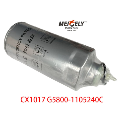 Filtro de combustível para motor CX1017 G5800-1105240C Para filtro VOL-VO