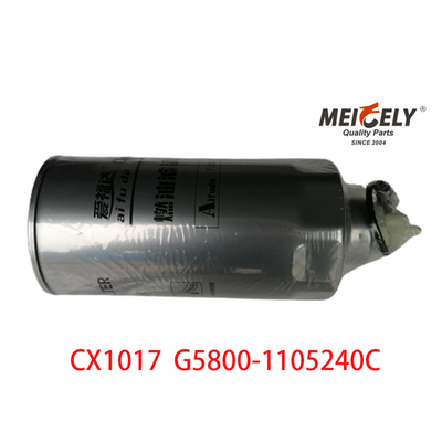 Filtro de combustível para motor CX1017 G5800-1105240C Para filtro VOL-VO