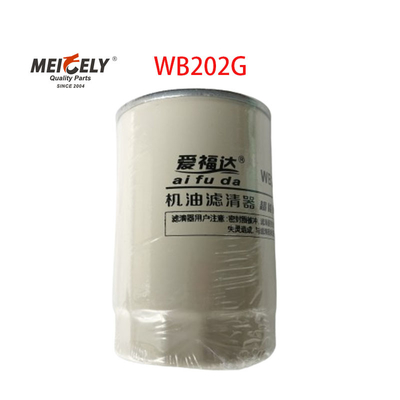 Filtro de óleo de alta qualidade WB202G Z20070019 para Weichai WP4