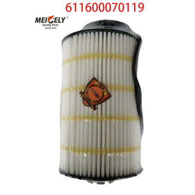 Elemento de filtro de óleo por grosso 611600070119 para Weichai WP7