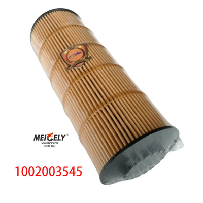 Elementos de filtro de óleo 1002003545 para motores WP7 e WP8