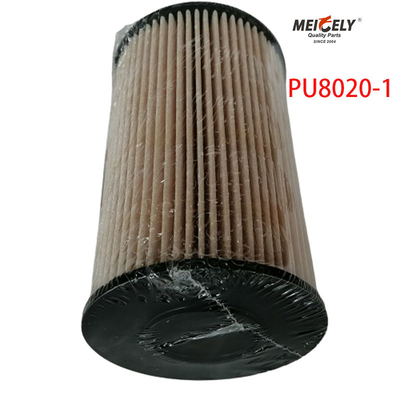 Acessórios PU8020/1 Peças sobressalentes de camião Elemento de filtro de combustível para a SINOTRUK