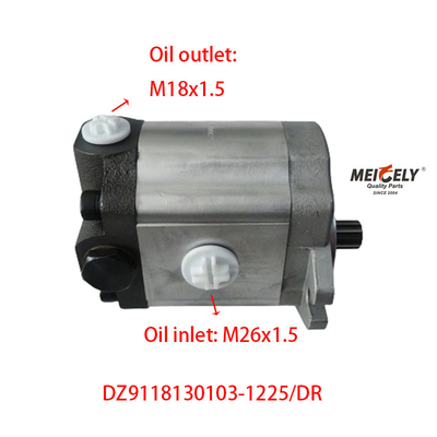 Bomba de direção de potência para o motor do camião pesado Shaanqi M11-310