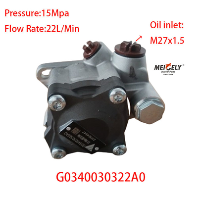 Venda a quente G0340030322A0 Foton Auto Parts Steering Vane Pump