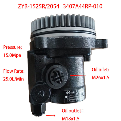 Peças para caminhão Anhui Hualing 3407A44RP-010 Servo Steering Pump