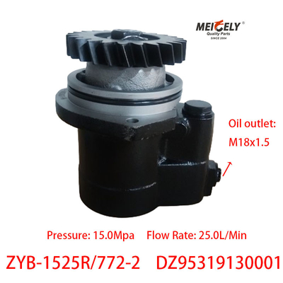 Stock Shaanxi Servo Steering Pumps DZ95319130001 Para Shacman WP12