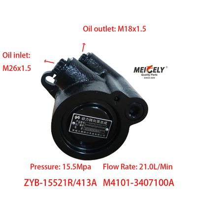 Stock Yuchai 6M Motor M4101-3407100A Série de Yuchai bomba de direção