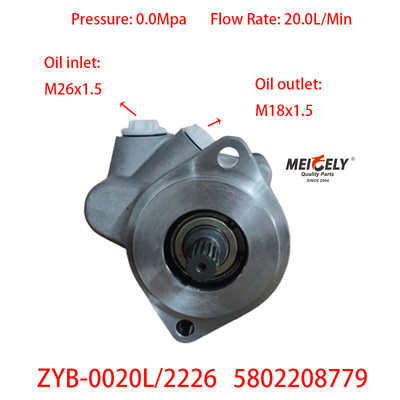 Pampas de direcção do motor de Weichai 5802208779 para a SAIC Hongyan