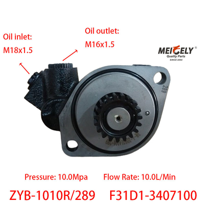 Novo OE ZYB-1010R/289 Yuchai Motor Steering Pump Vane Pump