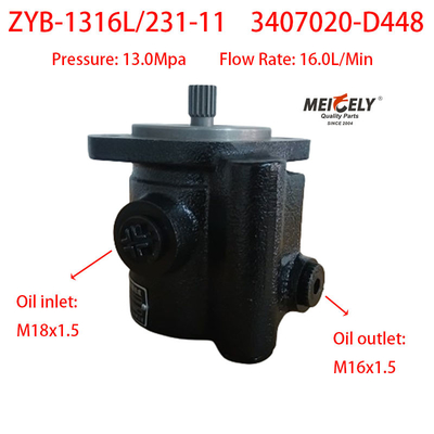 Peças do motor ZYB-1316L/231-11 Weichai Deutz Servo-Steering Pump