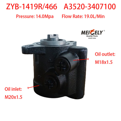 ZYB-1419R/466 Bomba de reforço de direção A3520-3407100 Para YC6108ZLQB