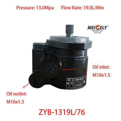 Bomba de reforço de direcção ZYB-1319L/76 para Jiefang Dual Axle King