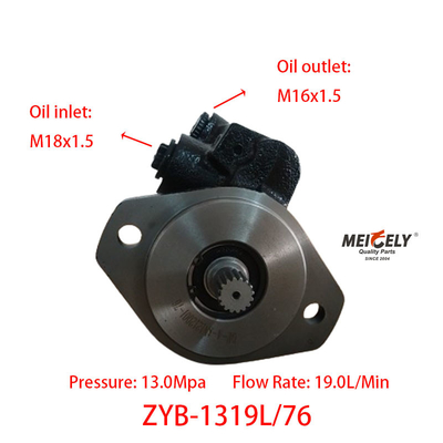 Bomba de reforço de direcção ZYB-1319L/76 para Jiefang Dual Axle King