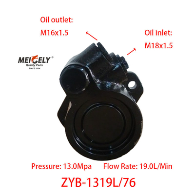Bomba de reforço de direcção ZYB-1319L/76 para Jiefang Dual Axle King