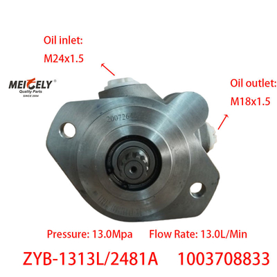YANGCHAI ZYB-1313L/2481A Servo Direção de Bomba 1003708833
