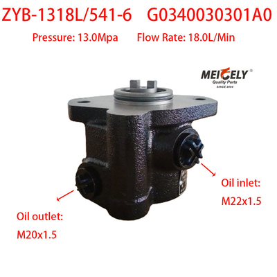 G0340030301A0 Yuchai Motor Booster Pump Direção Pump