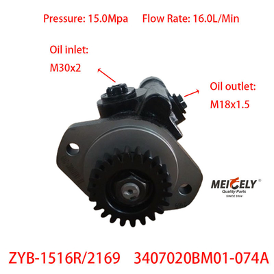 SHACMAN F3000 Novo Weichai Motor 3407020BM01-074A bomba de direção
