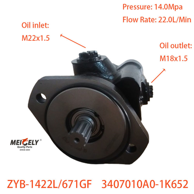 Bomba de direção de potência para motores diesel Cummins ISDE ZYB-1422L/671GF