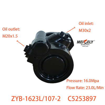 Bomba de direção hidráulica C5253897 Partes de camião para motor CUMMINS 6CT