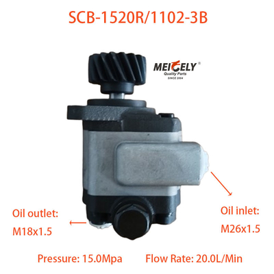 SCB-1520R/1102-3B bombas de reforço de direção para camião Shacman