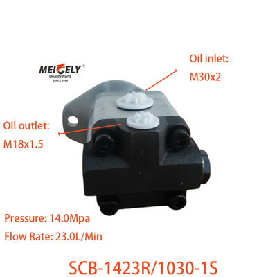 Bomba de direção de potência SCB-1423R/1030-1S para eixo dianteiro duplo Jiefang J6