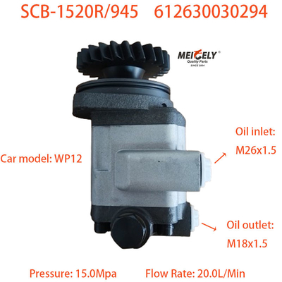 Pampas de direção de potência de Weichai 612630030294 Para motor Weichai WP12