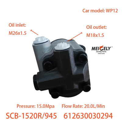 Pampas de direção de potência de Weichai 612630030294 Para motor Weichai WP12