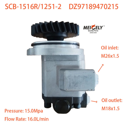 DZ97189470215 Conjunto de bomba de direção hidráulica para Shaanqi Delong X3000