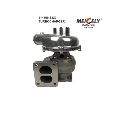 Turbocompressor RHE6 114400-3320 VA720015 114400-3320 E61CND-S0015G 6T611 Hitachi Excavator EX200-5 com motor 6BG1T