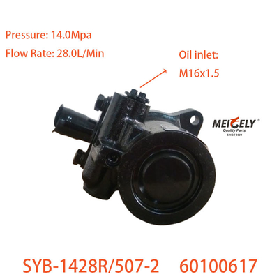 Bomba de direção hidráulica original OE 60100617 para indústria pesada de Sany