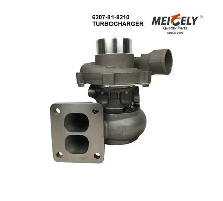 Turbocompressor T04B59 6207-81-8210 para escavadeira Komatsu PC200-5 com motor S6D95