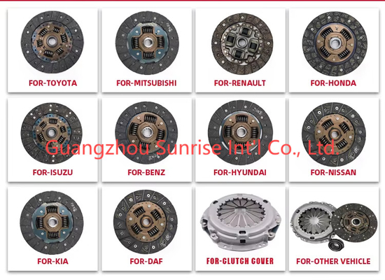 Peças para caminhões de automóveis Disco de embreagem 31250-E0640 430mm Para HINO