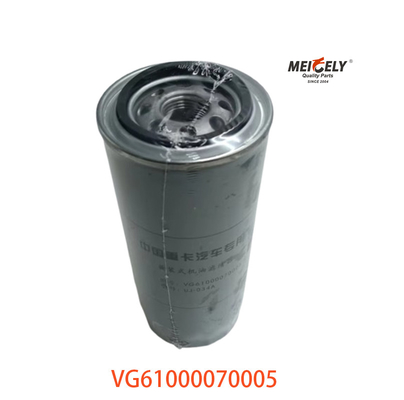 Filtro de óleo de motor Weichai VG61000070005 Para Sinotruk Howo JX0818A