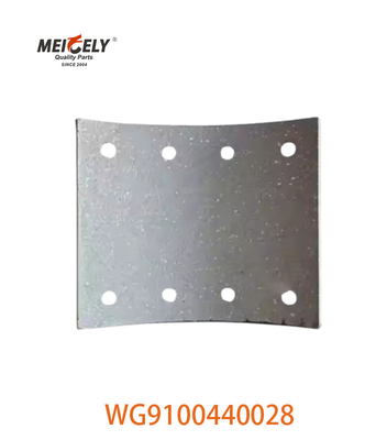 OEM WG9100440028 Revestimento de travões WG9231342069 Para camião de descarga Howo