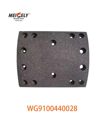OEM WG9100440028 Revestimento de travões WG9231342069 Para camião de descarga Howo