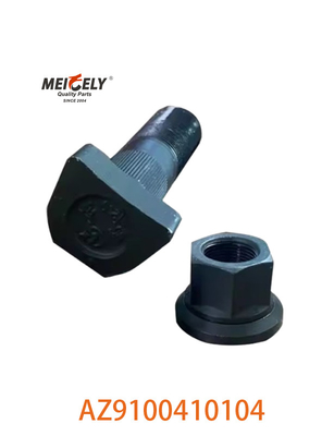 Novos em venda AZ9100410104 Bolto de roda e porca WG9112340123 Adequado para HOWO
