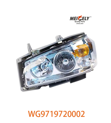 Montura do farol dianteiro direito WG9719720002 Para SINOTRUK HOWO WG9719720001