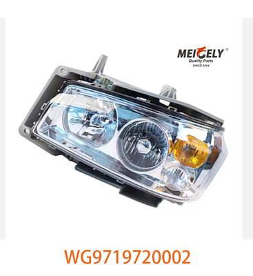 Montura do farol dianteiro direito WG9719720002 Para SINOTRUK HOWO WG9719720001
