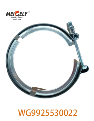 Partes do motor originais WG9925530022 Intercooler Hose Clamp para caminhão SINOTRUK