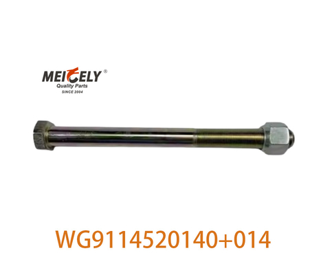 Original WG9114520140+014 Aplicar para HOWO Placa de aço frontal para o parafuso central