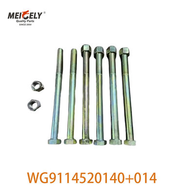 Original WG9114520140+014 Aplicar para HOWO Placa de aço frontal para o parafuso central