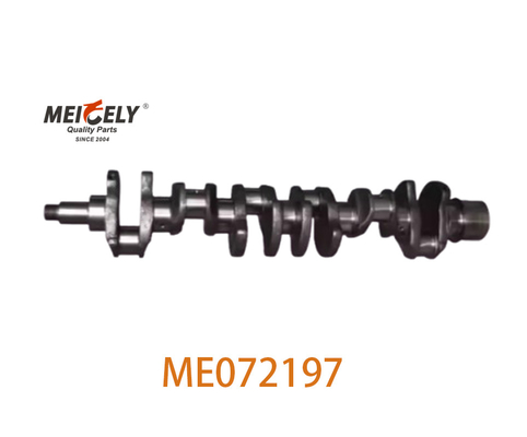 Peças de escavadeira ME072197 Crankshaft para motor 6D16 para Mitsubishi